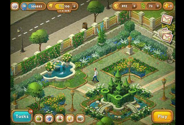 FOTO 5 | Gardenscapes. A medida que vas superando diferentes niveles en los que tienes que combinar elementos, podrás restaurar y mejorar tu jardín. Está desarrollado por Playrix Games.
Ingresos generados: US$ 2.504.161,90