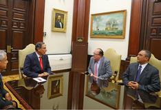 Vizcarra se reunió con el presidente del BCR y el flamante ministro de Economía