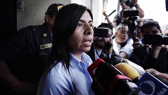 Giulliana Loza aseguró que el Ministerio Público presentó "mentiras" en su exposición de motivos para que se declare procedente el pedido de prisión preventiva. (Foto: GEC).