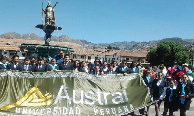 Universidad Peruana Austral del Cusco. Las carreras autorizadas son cuatro: Ciencias Contables y Finanzas; Economía y Negocios Internacionales; Ingeniería de Sistemas y Seguridad Informática; Turismo.