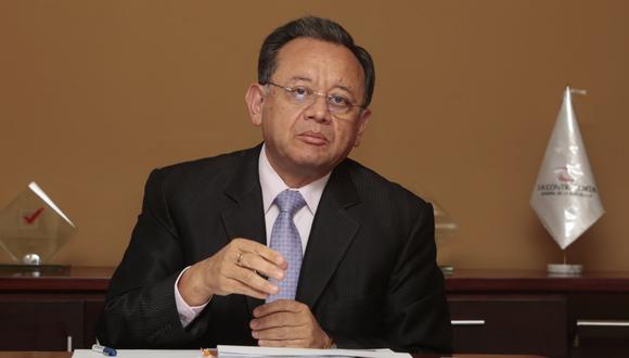 Edgar Alarcón fue destituido del cargo de contralor por el Congreso en julio del 2017. (Foto: GEC)