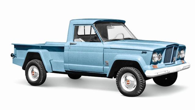 5. GLADIATOR. Fue la primera pick-up de Jeep, ofrecido en Estados Unidos con una transmisión automática. La suspensión delantera era toda una novedad de este tipo de vehículo de carga y la amplia cabina sumaba confort a sus ocupantes. El nombre puede habe