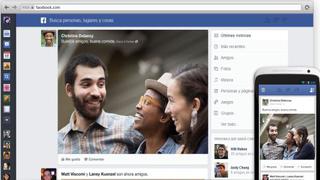 Facebook presenta nuevo rostro para su servicio y desafía a Google