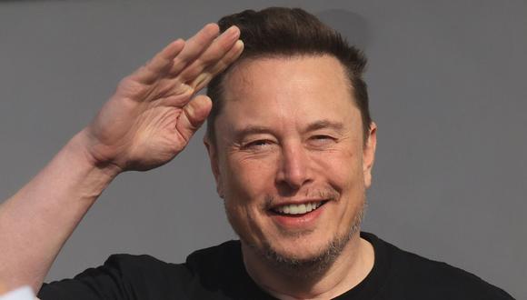 Elon Musk, director ejecutivo de Tesla Inc., en la planta automotriz de Tesla en Gruenheide, Alemania, el miércoles 13 de marzo de 2024.