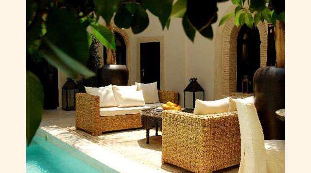 Riad Kheirredine, Marrakech, Marruecos. “Absolutamente maravilloso. Te esperan patios frescos y terrazas bañadas de sol. Absoluta privacidad. El servicio es personal; son amables, sin ser invasivos.”