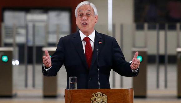 Sebastián Piñera, presidente de Chile.&nbsp; (Foto: AFP)
