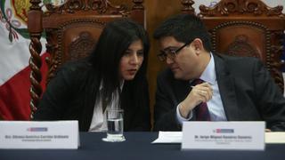 Silvana Carrión consideró “una decisión dura” retirar a Jorge Ramírez de la procuraduría