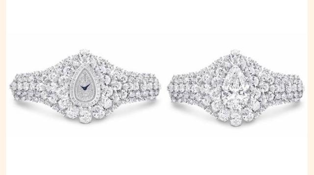 The Fascination consiste en 152.96 quilates de diamantes blancos con una exquisitamente rara piedra en el centro que es un diamante D impecable en forma de pera de 38.13 quilates – cortado y pulido por Graff en sus talleres. (Foto: Megaricos)