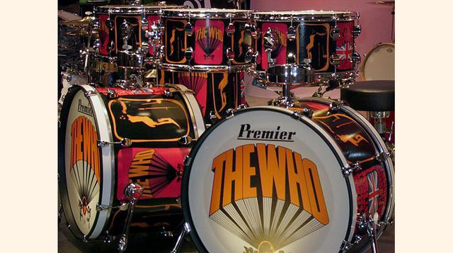 Bateria Moon the Loon’s. Si bien, no hay mucha información detallada sobre esta pieza, cabe destacar que fue un set vintage personalizado por Keith Moon, baterista de la banda británica The Who. Fue subastada por Christie’s London en el 2004 por US$ 252,4
