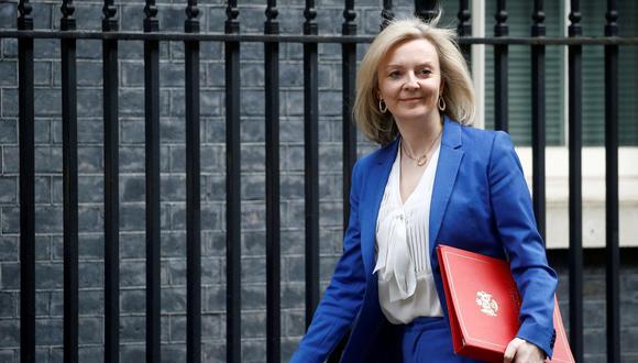Liz Truss, secretaria de Comercio del Reino Unido. (Reuters)