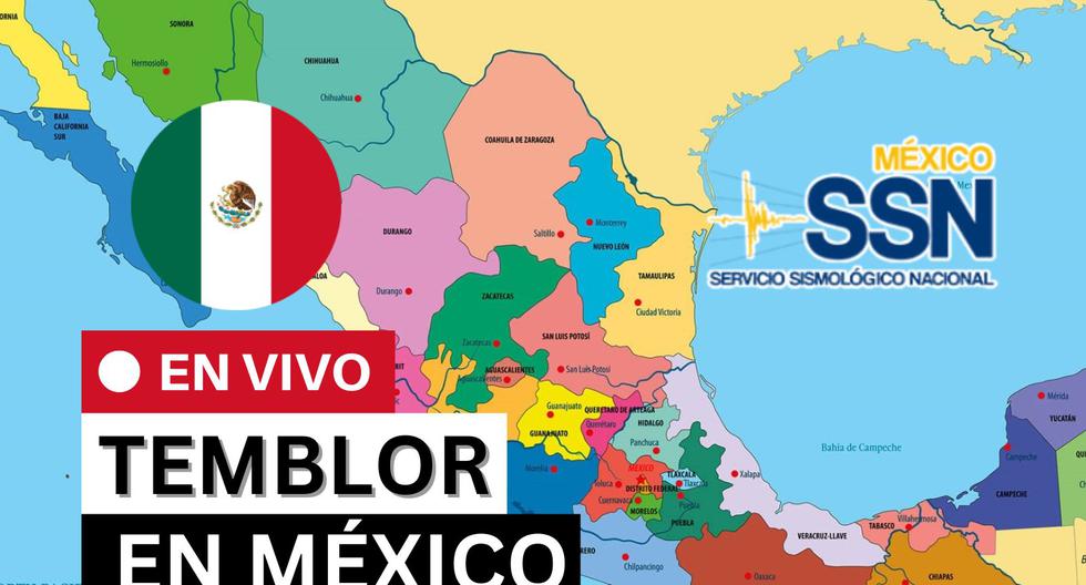 Earthquake in Mexico today, April 5 – Seismic report with time, magnitude and epicenter via SSN Live |  National Seismic Service |  composition
