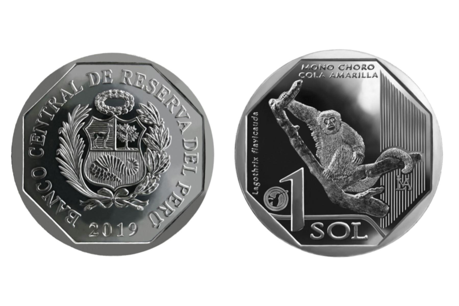 La moneda emitida por el BCR se trata de la octava perteneciente a la serie "Fauna silvestre amenazada del Perú". (Foto: Andina)