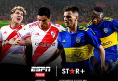 ESPN televisó el partido Boca Juniors 3-2 River Plate (21/04/2024)