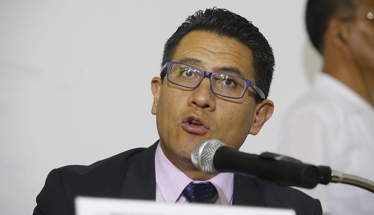 El procurador Amado Enco se presentó en el Congreso para dar un balance de su gestión. (Foto: El Comercio)