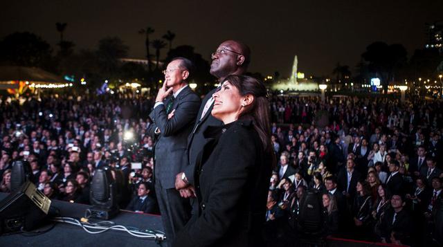 Los miles de visitantes que se congregaron en el Parque de la Reserva pudieron degustar pollo novoandino con quinua crocante y ají al maracuyá, aceitunas fritas al panko, empanaditas de ají de gallina, anticucho de pollo, yuquitas con huancaína, buñuelos 