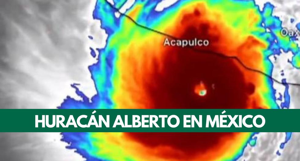 Hurricane Alberto 2024 – date, trajectory, affected states and when it would make landfall in Mexico |  MIX