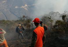 Fortaleza de Kuélap: Vientos hacen avanzar con rapidez el incendio, afirma gobernador de Amazonas