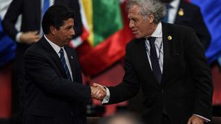 Luis Almagro: Una tregua política y diálogo institucional son el camino para el bien del Perú