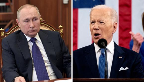 En los últimos días, Biden se había referido a Putin como “criminal de guerra”. (Foto: Saul Loeb / Alexey NIKOLSKY AFP).