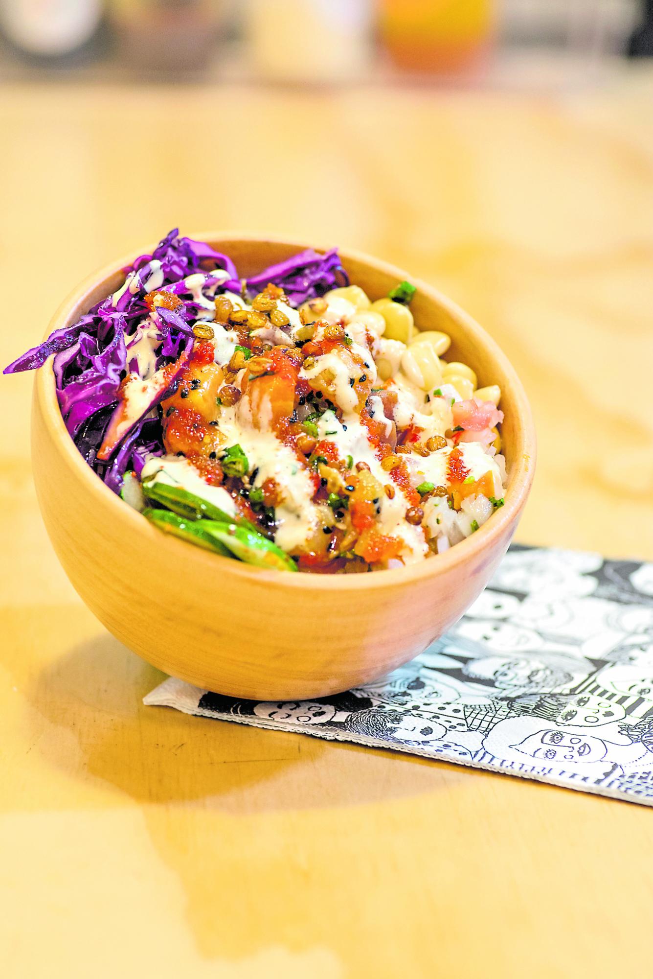 Poke bowl de Saki Poke (Foto: Difusión)