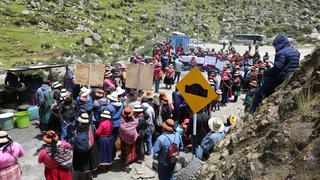 ¿El Gobierno debe volver a dialogar solo si cesa bloqueo en corredor minero de Las Bambas?