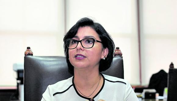 Sylvia Cáceres, ministra de Trabajo y Promoción del Empleo. (Foto: Marco Ramón | GEC)