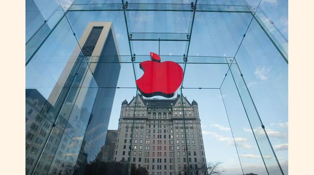 Apple: Valor de marca: 124,200 millones de dólares  Cambio anual: 19% . (Foto: Getty)