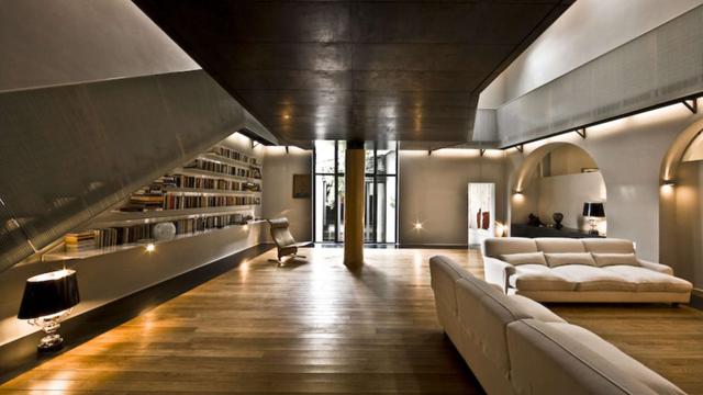 La casa del árbol (Roma, Italia). La firma de arquitectos MdAA estuvo a cargo del proyecto en el 2012.