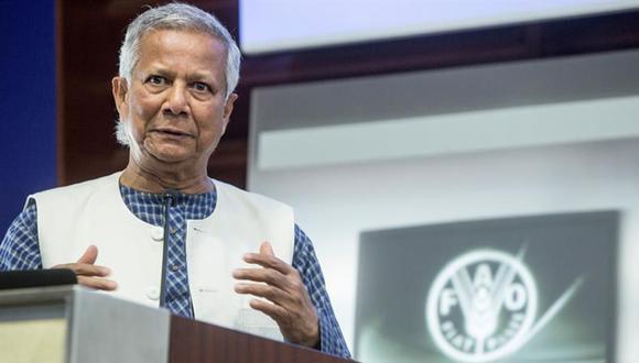 Las autoridades de Bangladesh han puesto la atención en Yunus desde que se emitió en 2010 un documental que denunciaba supuestas transferencias de fondos ilegales entre dos entidades del Grupo Grameen. (Foto: EFE)