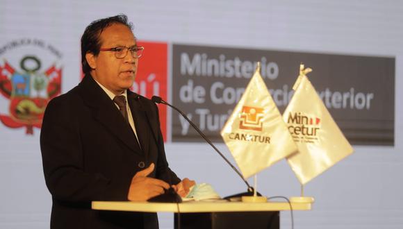 El ministro Roberto Sánchez criticó que algunos congresistas hayan participado en un "complot" contra el presidente. (Foto: archivo twitter @MINCETUR)