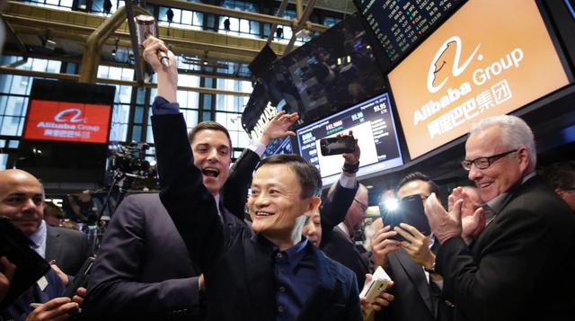 1. Alibaba Group Holding. La empresa de comercio electrónico china lidera el ranking con una recaudación de US$ 25,032 millones de su OPI en septiembre. (Foto: Reuters)