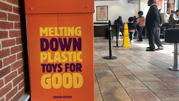 El director ejecutivo de Burger King Reino Unido, Alasdair Murdoch, dijo que la iniciativa de los juguetes de plástico es parte de una estrategia más amplia para reducir el embalaje. (Foto: Reuters)