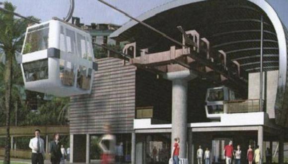 Municipalidad de Lima planea construir hasta cuatro teleféricos en la capital. (Imagen referencial)