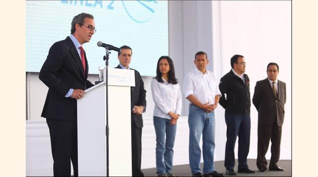 La Sociedad Concesionaria Metro de Lima Línea 2 está integrada por las empresas Iridium, FCC, Cosapi, Salini Impregilo, Ansaldo STS y Ansaldo Breda. (Foto: Sepres)