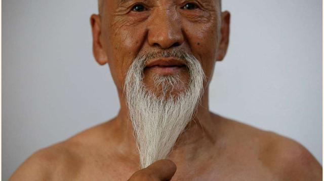 Retrato del maestro de Kung-Fu Li Liangui. (foto:reuters).(Kim Kyung-Hoon)