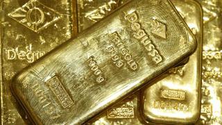 El oro bajó por toma de ganancias tras máximo de cuatro semanas