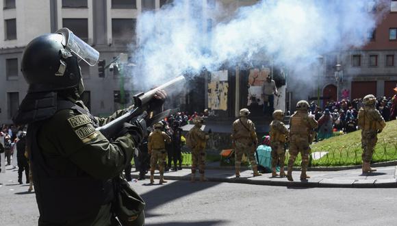 Gobierno boliviano saca policías y militares a las calles ante anuncios de manifestaciones (Foto referencial: AFP)