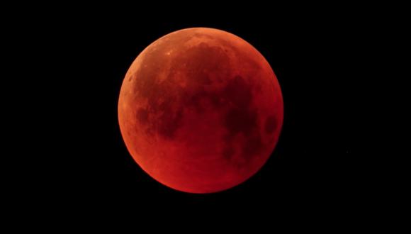 La Superluna de sangre de lobo tendrá una duración de tres horas y media y se iniciará este domingo a las 9:36 p.m. (hora peruana). (Foto: ESA)