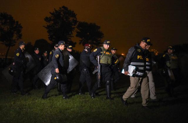 "Antonio Camayo tiene la condición de detenido, al igual que los otros 10 integrantes de 'Los Cuellos Blancos del Puerto'", dijo Medina. (Mininter)