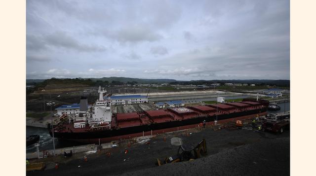 El ensayo se realizó en las nuevas esclusas de Agua Clara, en la entrada de la vía interoceánica por el Atlántico, en medio de preocupaciones sobre seguridad por parte de los capitanes de remolcadores uno de los sectores que intervendrán decididamente en 