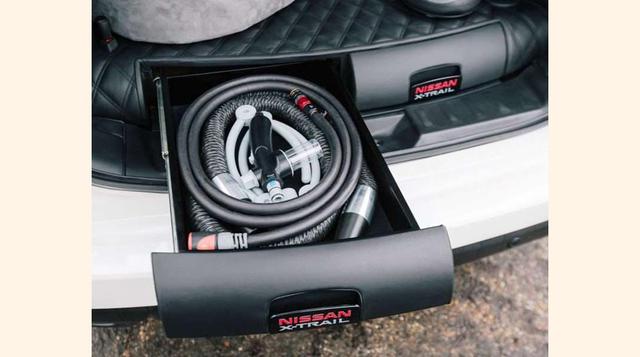 Todos los accesorios se guardan de forma rápida y fácil.(foto:msn).