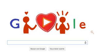 Google celebra el Día de San Valentín con un doodle interactivo para enviar bombones