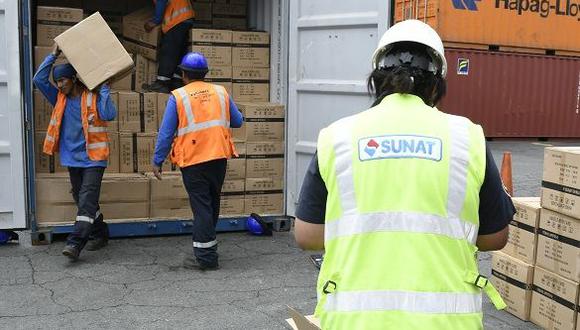 Sunat remarcó que continuará fortaleciendo sus controles aduaneros y la seguridad de la cadena logística por vía aérea, marítima, terrestre y fluvial en el cumplimiento de su función de prevención. (Foto: Sunat)