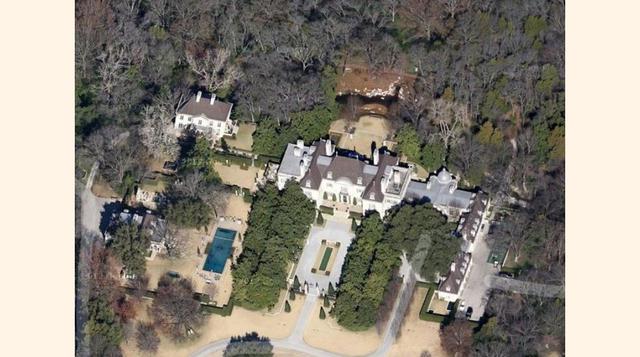 Crespi Hicks, Dallas. Diseñada por el arquitecto Maurice Fatio, cuenta con 42,500 metros cuadrados de extension. Se valoriza en US$ 135 millones. (Foto: Forbes)