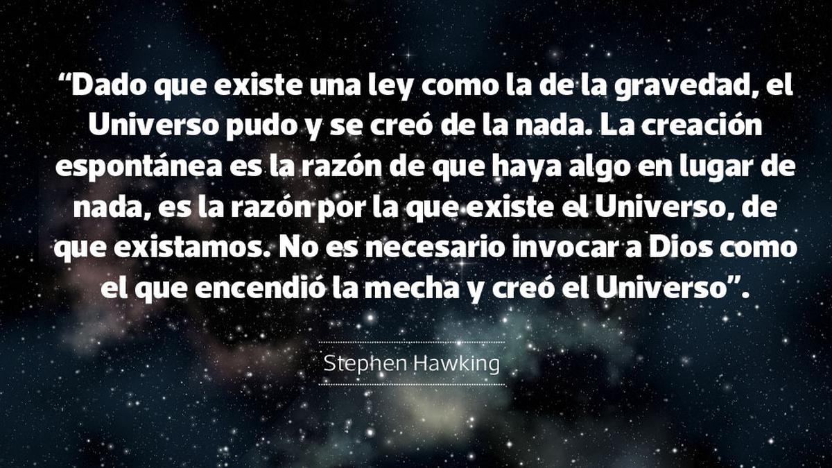 Diez frases de Stephen Hawking sobre el fin del mundo | FOTOGALERIAS |  GESTIÓN