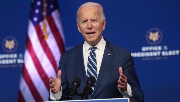 El presidente electo de Estados Unidos, Joe Biden. (Foto: Reuters)