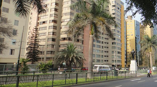 El distrito de San Isidro ha sufrido un descenso bastante importante en el precio de su metro cuadrado. La cotización es de US$ 2,000 en promedio; no obstante, en el trimestre pasado la cifra era de US$ 2,214.