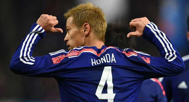 Keisuke Honda es la estrella de la selección de Japón y llegó a jugar en al AC Milan de Italia. (Foto: Independent.com)