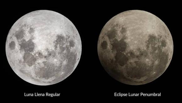 Cómo se vivió el eclipse lunar penumbral en vivo y en directo el 25 de marzo desde los países como Estados Unidos, México, Puerto Rico, Canadá y España. (Foto: NASA.com)