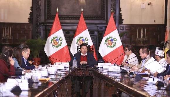Pedro Castillo liderará una nueva sesión del Consejo de Ministros. (Foto: Presidencia)